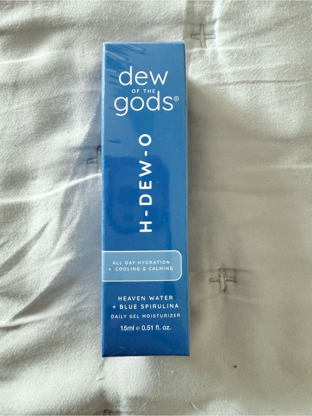 Dew of the Gods H-Dew-O Daily Gel Moisturizer — Blue